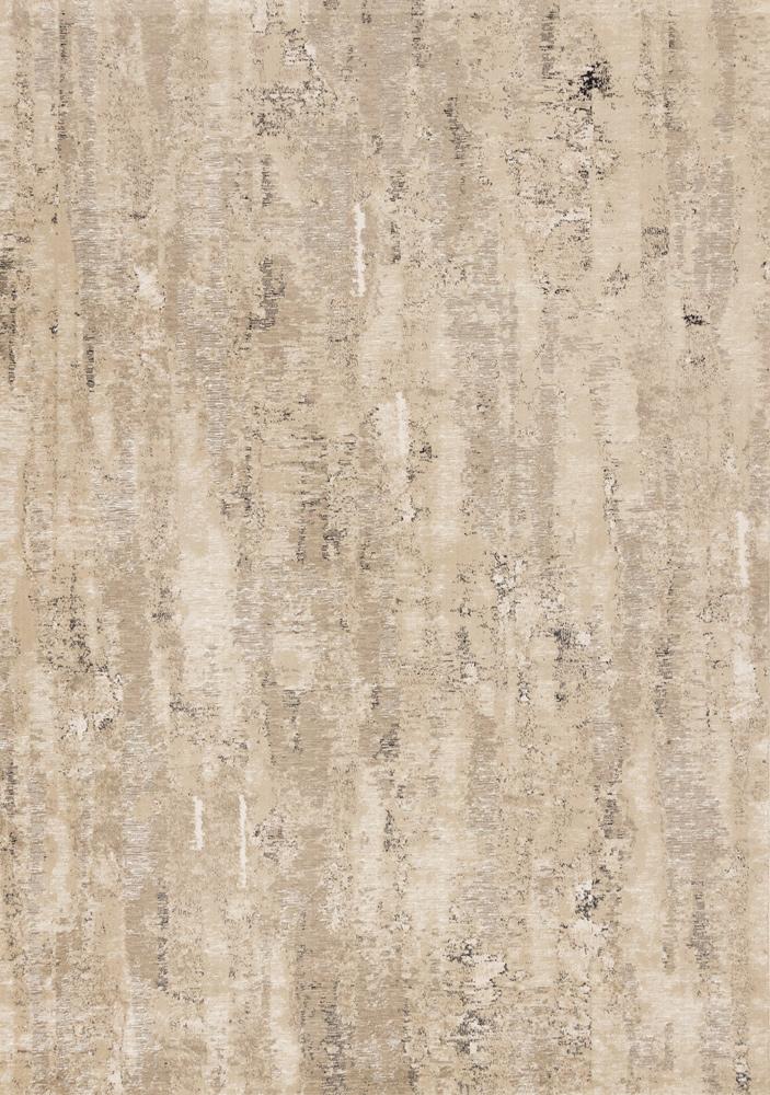 Kalora Interiors - Zola Beige Cream Black Distressed Rug, 53in x 77in - Z219/Z152 160230 veiw 1