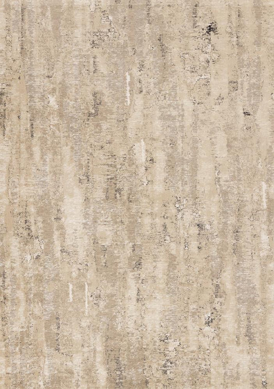 Kalora Interiors - Zola Beige Cream Black Distressed Rug, 53in x 77in - Z219/Z152 160230 veiw 1