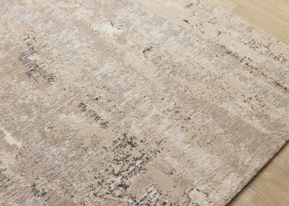 Kalora Interiors - Zola Beige Cream Black Distressed Rug, 710in x 106in - Z219/Z152 240320 veiw 4