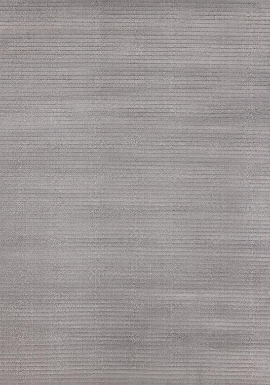 Kalora Interiors - Ella Grey Carved Stripe Plush Rug, 67in x 96in - 475318/920 200290 veiw 1