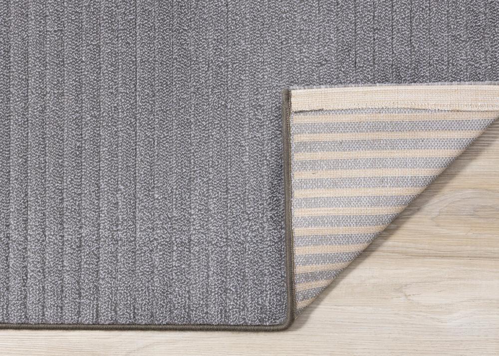 Kalora Interiors - Ella Grey Carved Stripe Plush Rug, 67in x 96in - 475318/920 200290 veiw 5