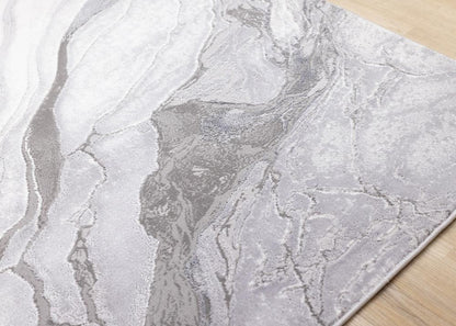 Kalora Interiors - Emory Grey White Marble Design Rug, 67in x 96in - 5895/A175 200290 veiw 4