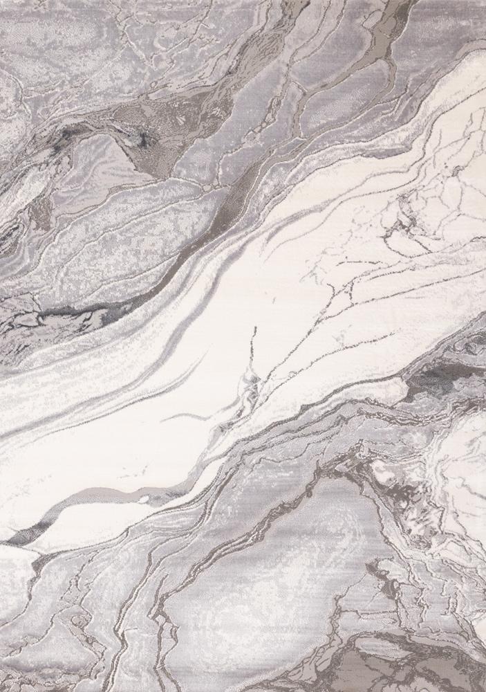 Kalora Interiors - Emory Grey White Marble Design Rug, 710 x 106 - 5895/A175 240320 veiw 1