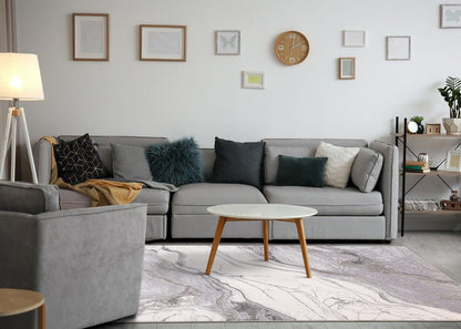 Kalora Interiors - Emory Grey White Marble Design Rug, 710 x 106 - 5895/A175 240320 veiw 3