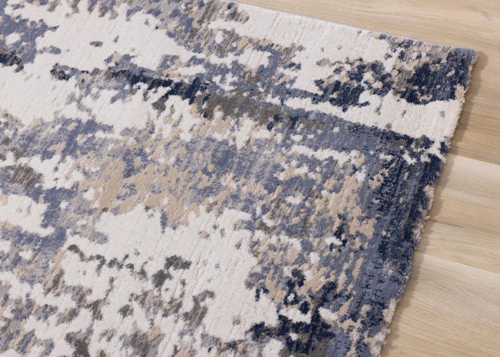 Kalora Interiors - Luca Blue Beige Distressed Rug, 67in x 96in - G193/0464 200290 veiw 4