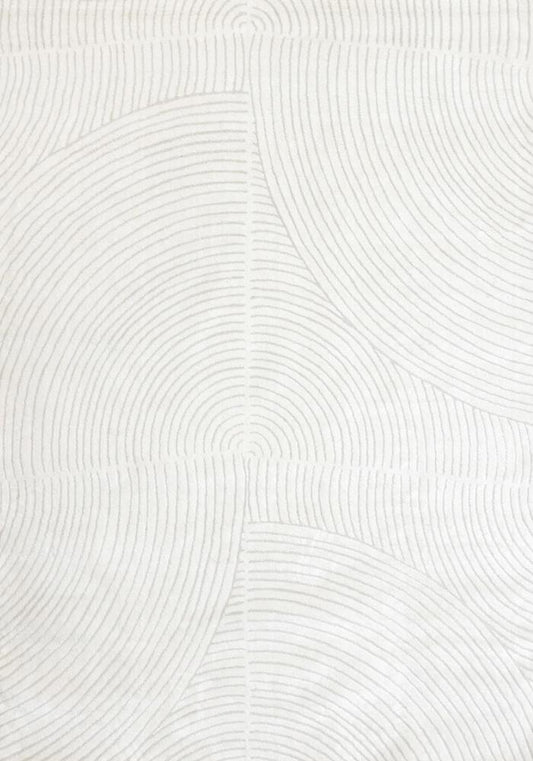 Kalora Interiors - Hayden Light Cream Swirl Rug, 53in x 77in - G925/4161 160230 veiw 1