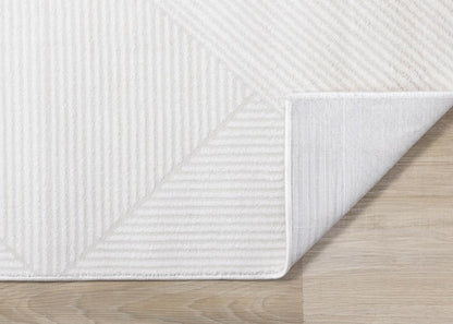 Kalora Interiors - Hayden Light Cream Diamond Block Pattern Rug, 67in x 96in - G927/4161 200290 veiw 5