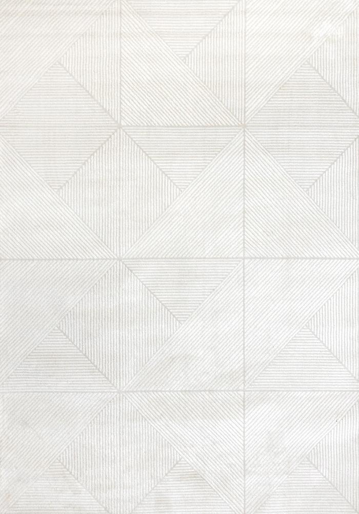Kalora Interiors - Hayden Light Cream Diamond Block Pattern Rug, 710in x 106in - G927/4161 240320 veiw 1
