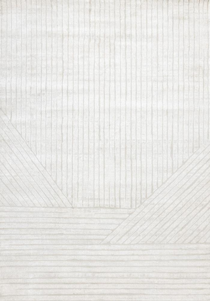 Kalora Interiors - Hayden Light Cream Modern Lines Rug, 53in x 77in - G928/4161 160230 veiw 1