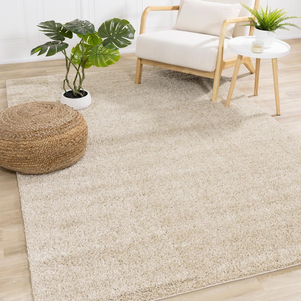 Kalora Interiors - Pascal Beige Comfort Shag Rug, 53in x 77in - 9999/3111 160230 veiw 2