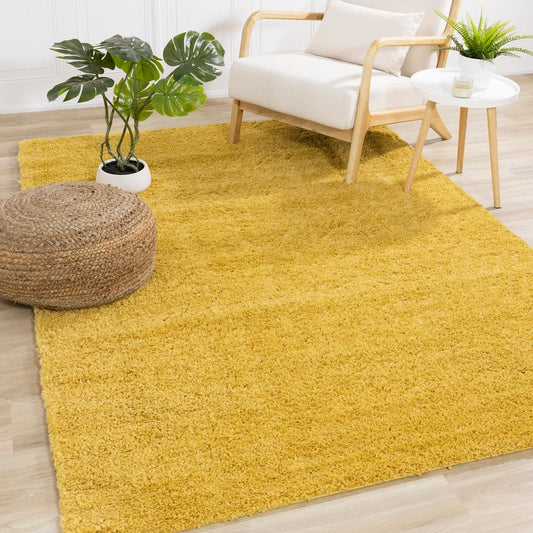 Kalora Interiors - Pascal Yellow Comfort Shag Rug, 53in x 77in - 9999/3444 160230 veiw 2
