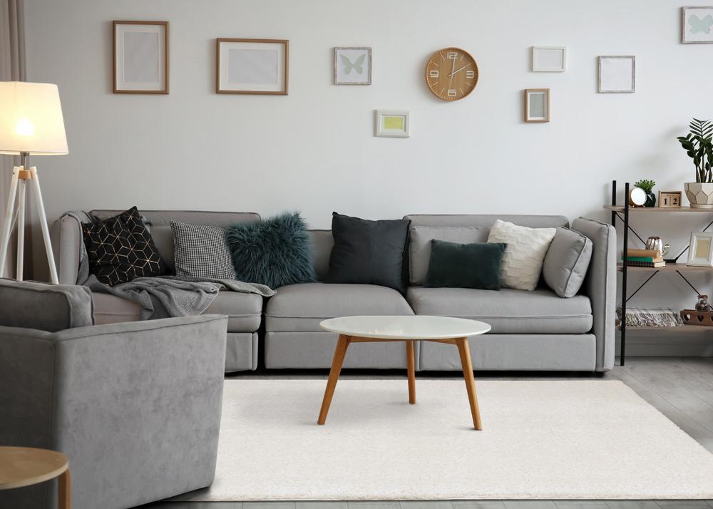 Kalora Interiors - Pascal Cream White Comfort Shag Rug, 710in x 106in - 9999/4111 240320 veiw 3