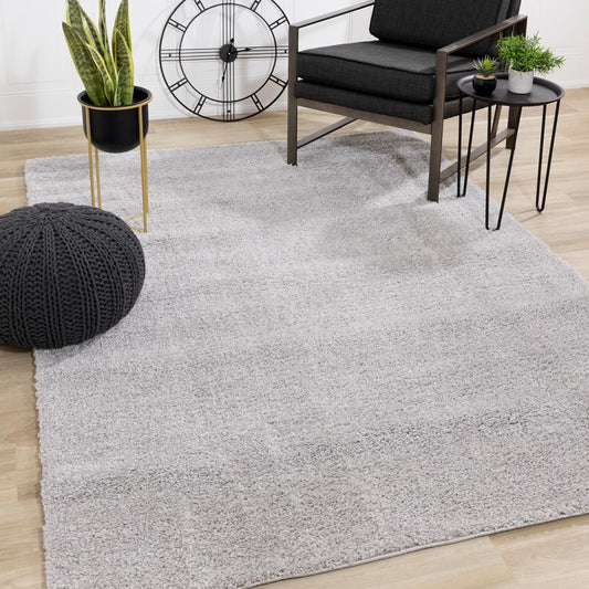 Kalora Interiors - Pascal Light Grey Comfort Shag Rug, 53in x 77in - 9999/4222 160230 veiw 2