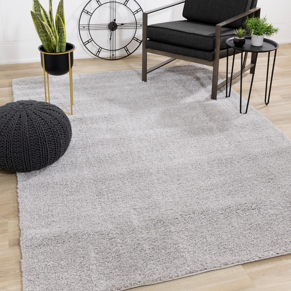 Kalora Interiors - Pascal Light Grey Comfort Shag Rug, 67in x 96in - 9999/4222 200290 veiw 2
