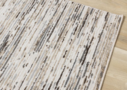 Kalora Interiors - Luca Beige Grey Organic Lines Rug, 67in x 96in - G613/9121 200290 veiw 4