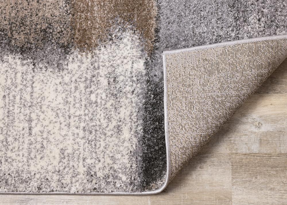 Kalora Interiors - Breeze Blue Grey Simple Patches Rug, 67in x 96in - A184/9727 200290 veiw 5