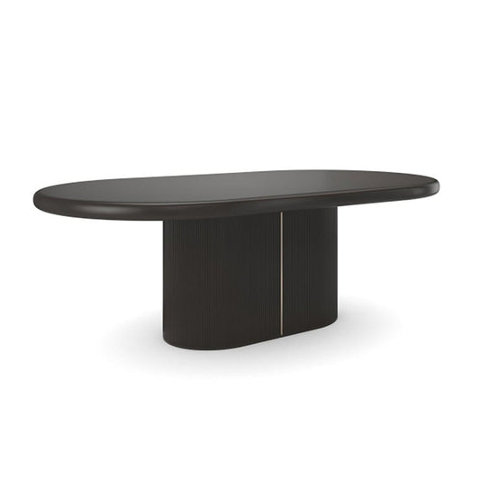 Caracole - Love Dining Table  in Dark Chocolate - CLA-024-206 veiw 1