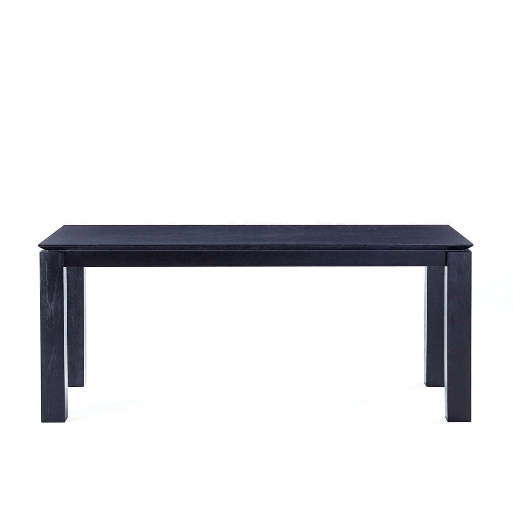 Manhattan Comfort - 9-Piece Colbert and Rockaway Woven Polycotton Dining with Dining Chair - American Ash WoodDining Table - American Solid Ash Wood Legs in Black and GreyBlack - 8-DT02DCCA02-GY veiw 7