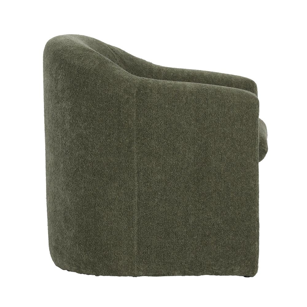 Henry & Mason - Baxter Solid Pine Occasional Chair in Green Performance Fabric - DV7396 veiw 3