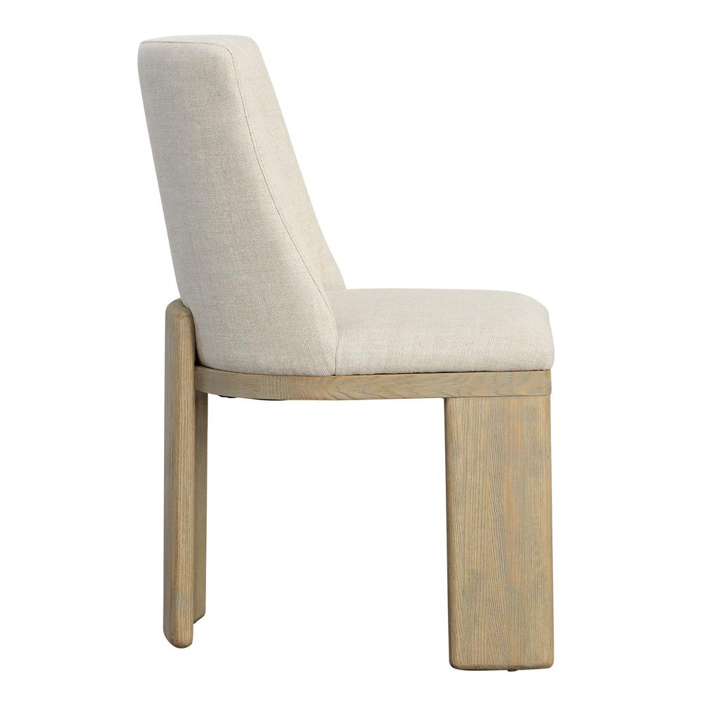 Henry & Mason - Avanley Ash Wood and Linen Dining Chair in Beige - DV7509 veiw 3