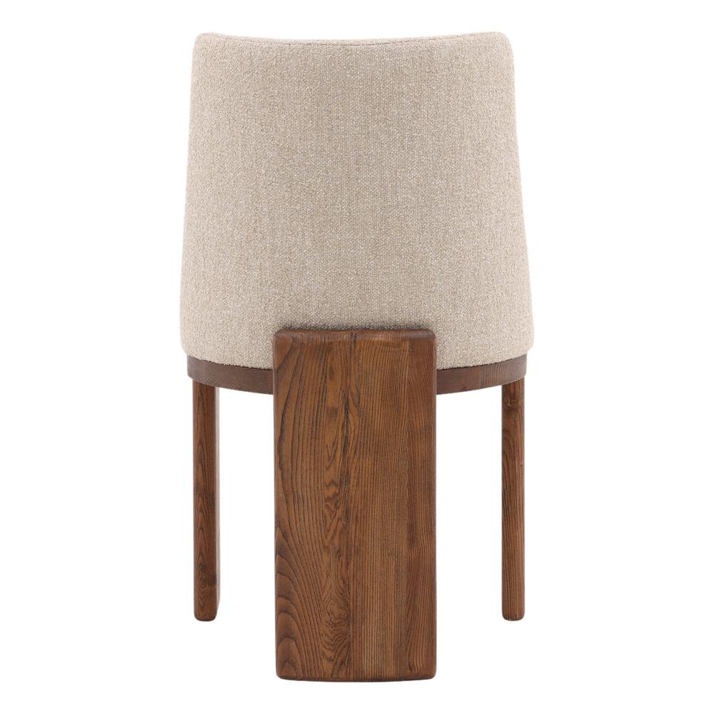 Henry & Mason - Avanley Ash Wood Dining Chair with Sand Boucle Upholstery - DV7510 veiw 4