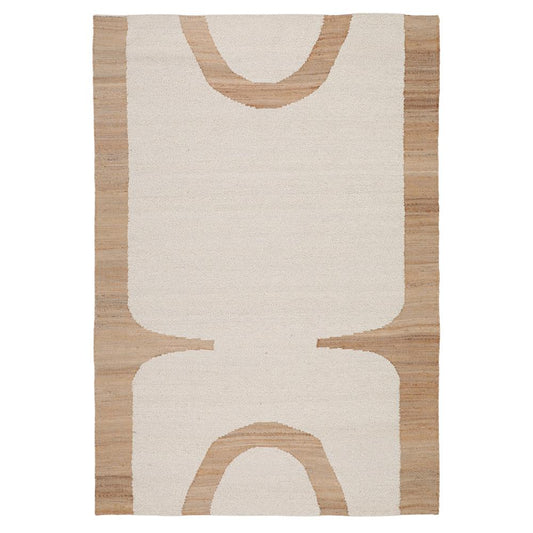 Henry & Mason - Williston 9 X 12 Handwoven Jute and Wool Rug Natural - DV7319 veiw 1