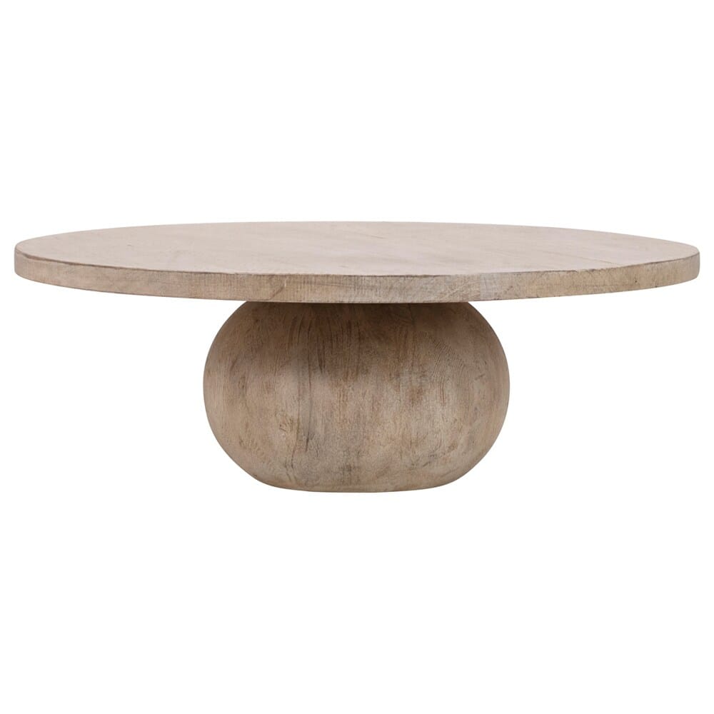 Henry & Mason - Soloman Reclaimed Pine Wood Coffee Table in Light Warm Wash Finish - DV7427 veiw 1