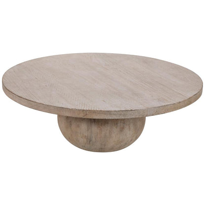 Henry & Mason - Soloman Reclaimed Pine Wood Coffee Table in Light Warm Wash Finish - DV7427 veiw 3