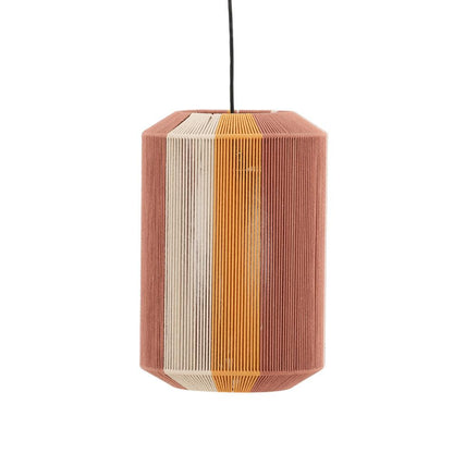 Henry & Mason - Saizon 12in Light Terracotta Cotten Pendant Hanging Lamp - DV7790 veiw 1