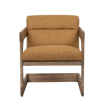 Henry & Mason - Paxton Ash Wood Occasional Chair in Mustard Performance Fabric - DV7392 veiw 2