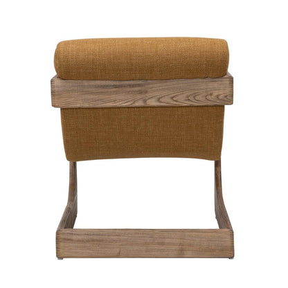 Henry & Mason - Paxton Ash Wood Occasional Chair in Mustard Performance Fabric - DV7392 veiw 4