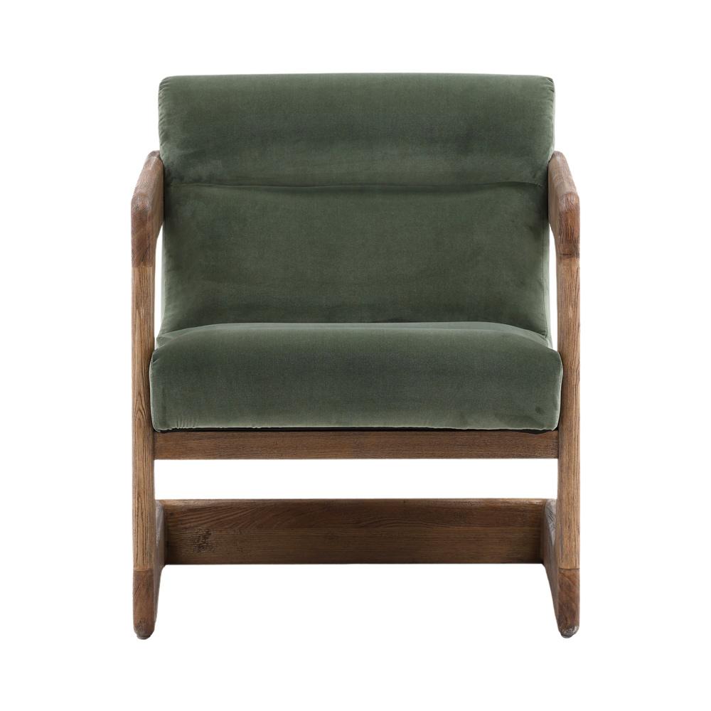 Henry & Mason - Paxton Ash Wood Occasional Chair in Sage Performance Fabric - DV7393 veiw 2
