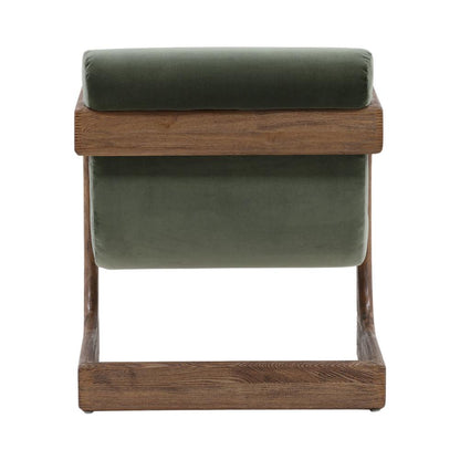 Henry & Mason - Paxton Ash Wood Occasional Chair in Sage Performance Fabric - DV7393 veiw 4