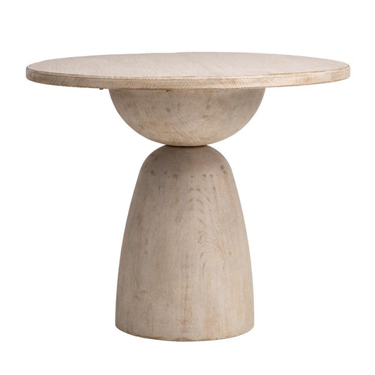 Henry & Mason - Calabasa Reclaimed Pine Wood Bistro Table in Light Warm Wash - DV7442 veiw 1