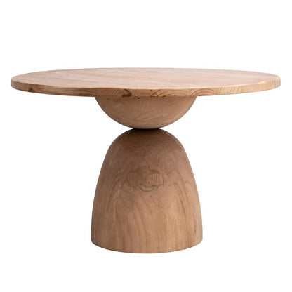 Henry & Mason - Calabasa 48in Round Natural Reclaimed Pine Wood Dining Table - DV7443 veiw 1