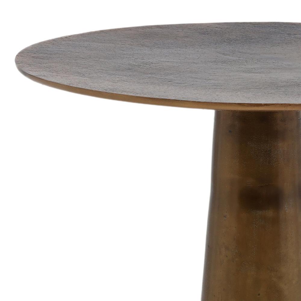 Henry & Mason - Chatworth Cast Aluminum 21.5in Round Side Table - DV7784 veiw 3