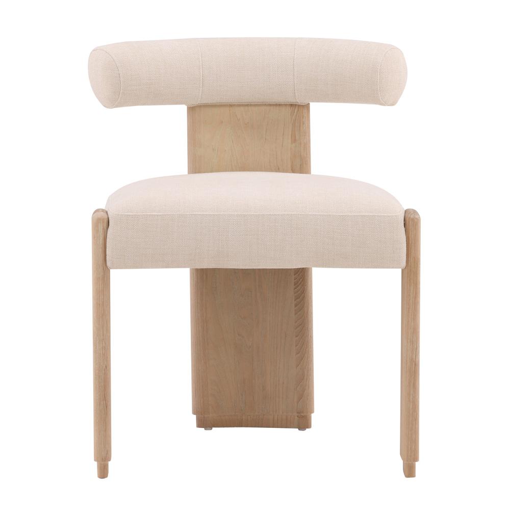 Henry & Mason - Paltro Rubberwood Dining Chair in Cream - DV7514 veiw 2