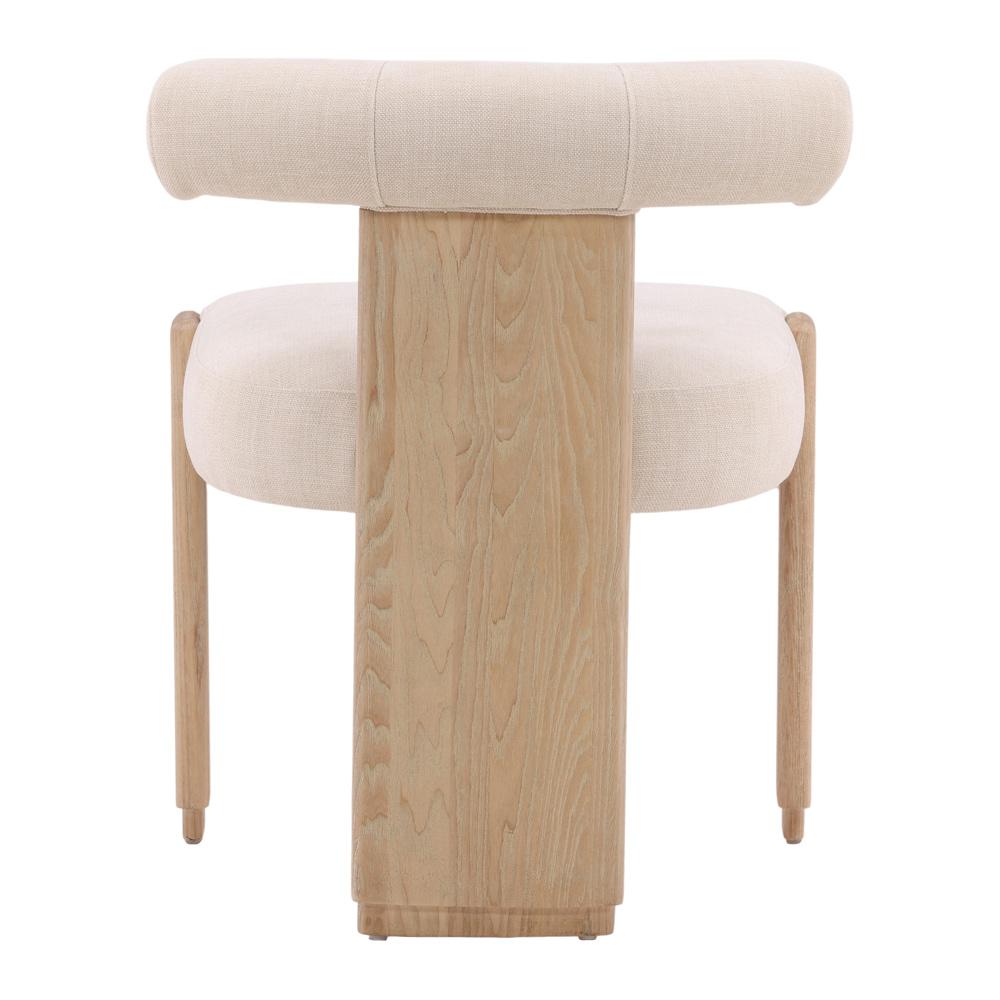 Henry & Mason - Paltro Rubberwood Dining Chair in Cream - DV7514 veiw 4