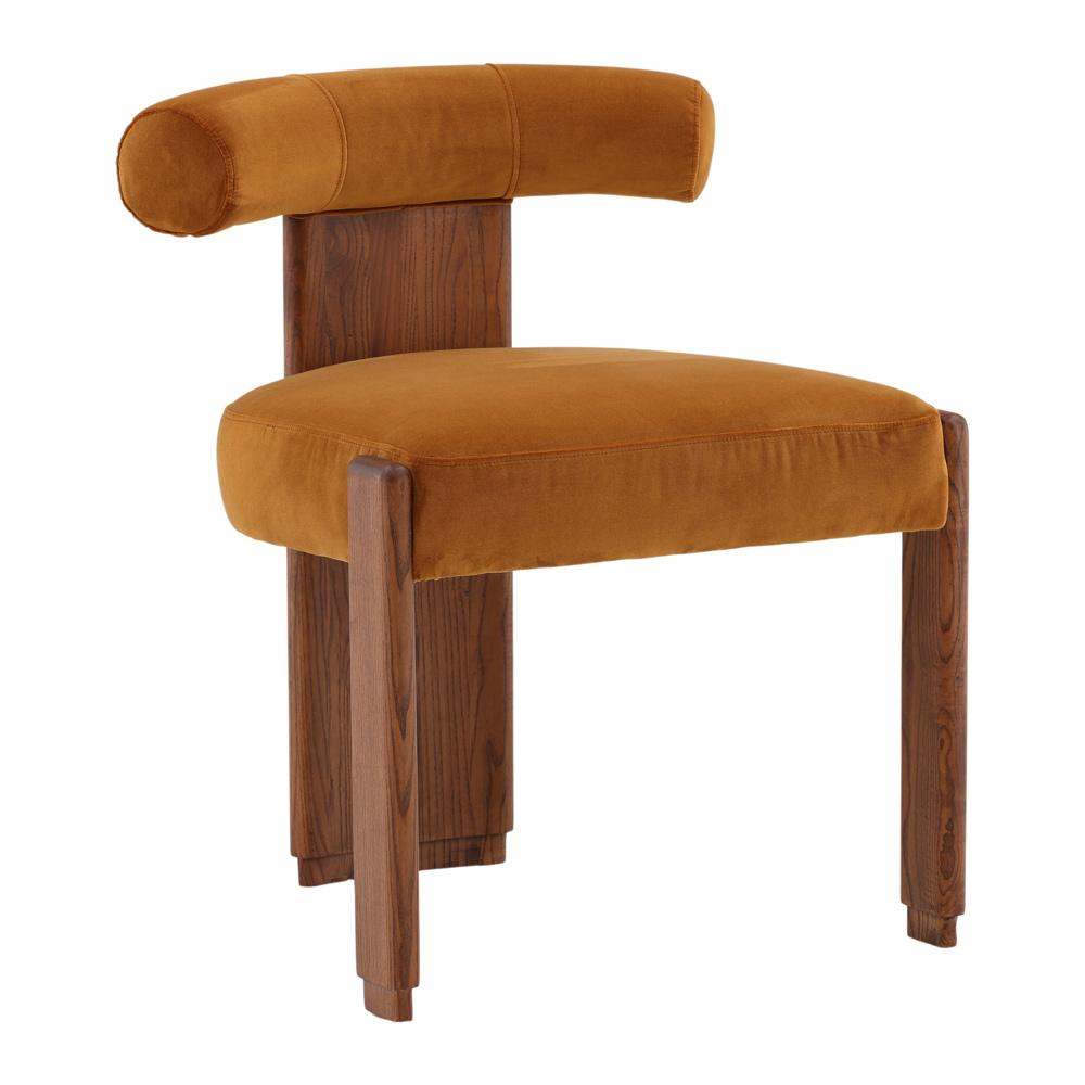 Henry & Mason - Paltro Rubberwood Dining Chair in Ginger - DV7515 veiw 1