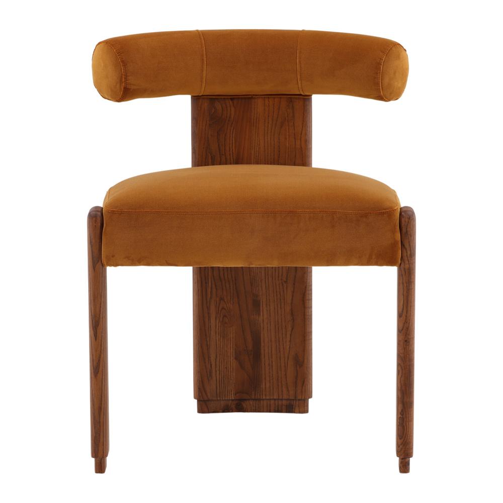 Henry & Mason - Paltro Rubberwood Dining Chair in Ginger - DV7515 veiw 2