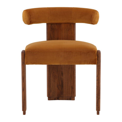 Henry & Mason - Paltro Rubberwood Dining Chair in Ginger - DV7515 veiw 2
