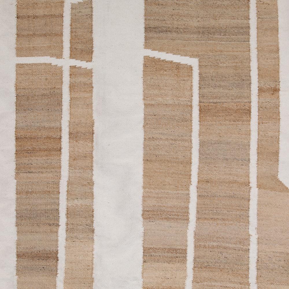 Henry & Mason - Harold Handwoven Wool and Jute 8 X 10 Area Rug in Natural and Ivory - DV7606 veiw 2