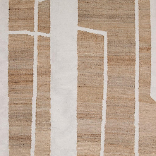Henry & Mason - Harold Handwoven Wool and Jute 9 X 12 Area Rug in Natural and Ivory - DV7607 veiw 2