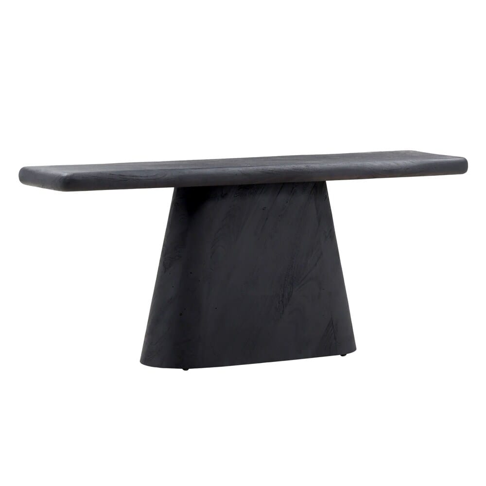 Henry & Mason - Langer Black Acacia Wood Console Table - DV7656 veiw 1