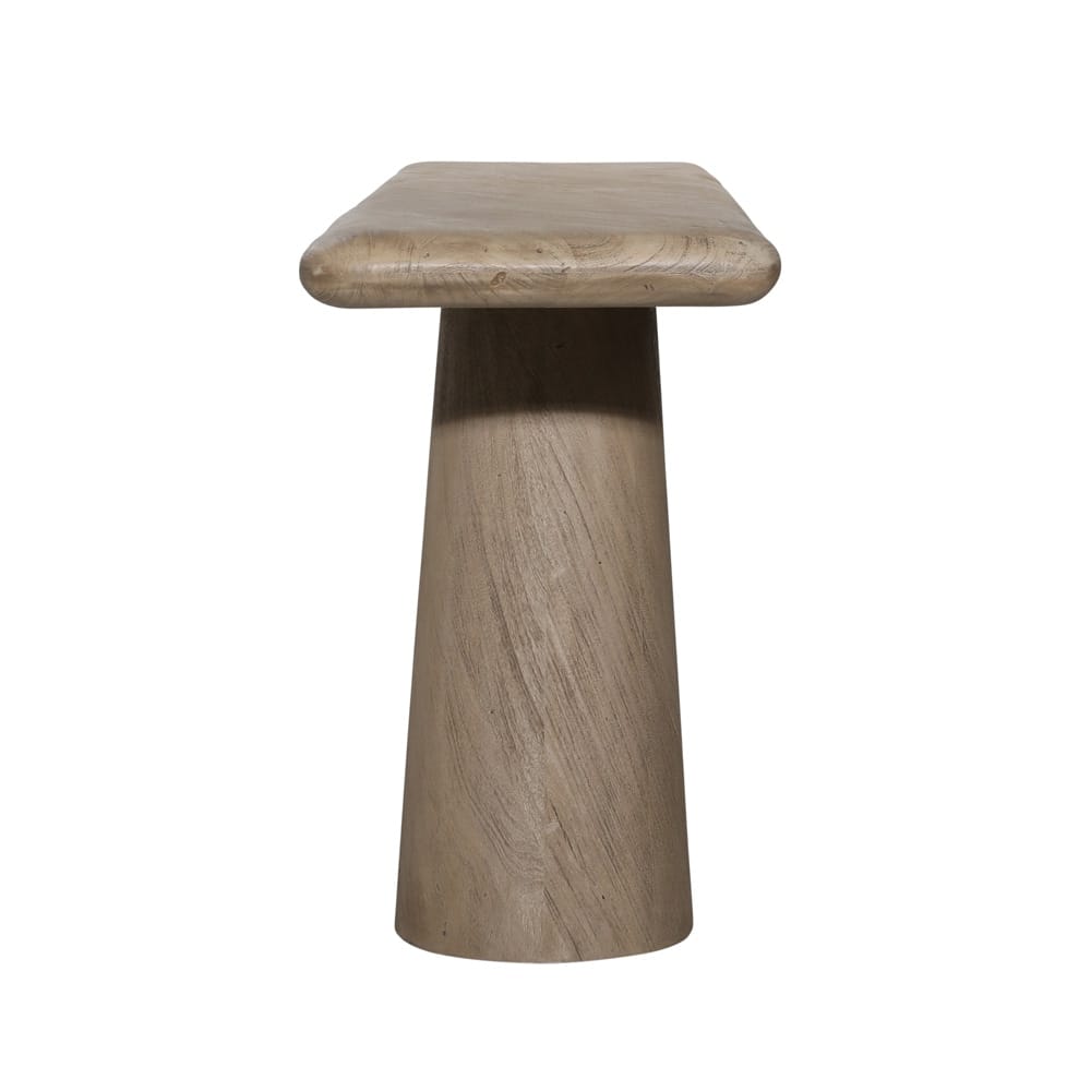 Henry & Mason - Langer Natural Sandblasted Acacia Wood Console Table - DV7657 veiw 3