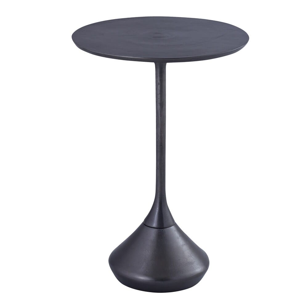 Henry & Mason - Katana Aluminum Side Table 19.5inin Antique Black - DV7827 veiw 1