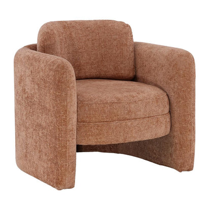 Henry & Mason - Thurman Hardwood Occasional Chair in Clay - DV7405 veiw 1