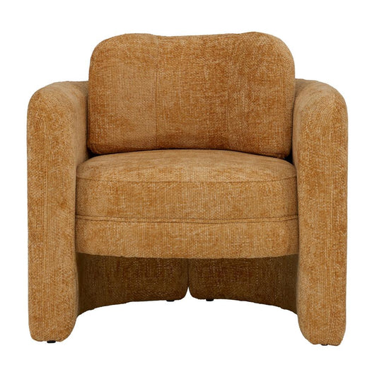 Henry & Mason - Thurman Hardwood Occasional Chair in Ginger - DV7406 veiw 2