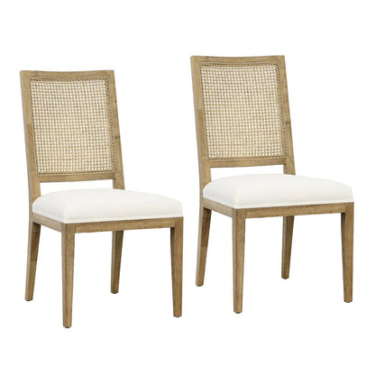 Henry & Mason - Edward Black Oak Wood with Natural Rattan and Gray Performance Fabric - DV7337 veiw 1