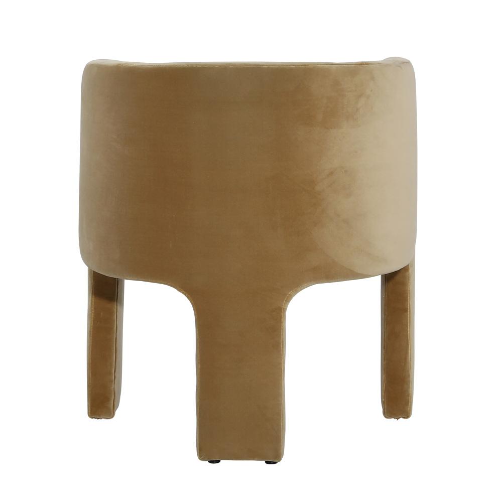Henry & Mason - Haifa Solid Pine Wood Dining Chair with Camel Upholstery - DV7398 veiw 4